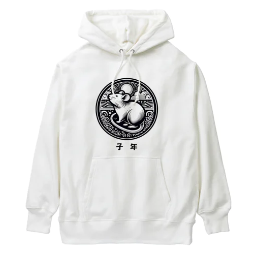 子年 Heavyweight Hoodie