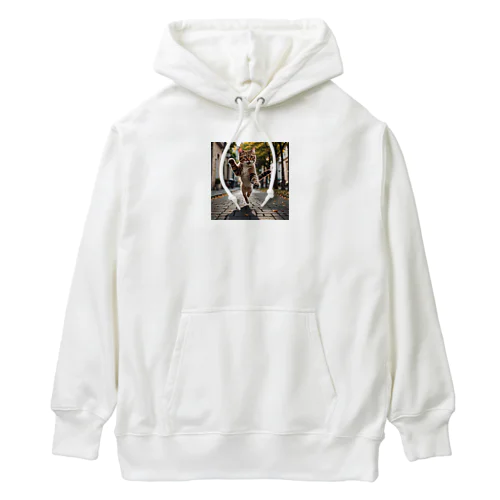 猫った驚いた Heavyweight Hoodie