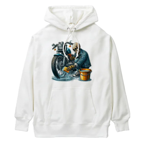 骨の髄まで愛車を磨く！ Heavyweight Hoodie