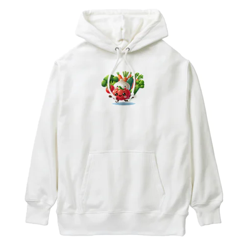 新鮮な野菜達 Heavyweight Hoodie