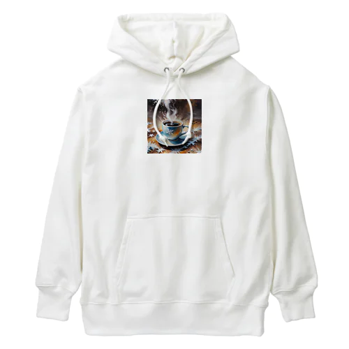 つめたい？あったかい？コーヒー Heavyweight Hoodie