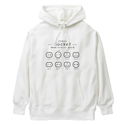 世界で使われているコンセントの差込口一覧 Heavyweight Hoodie