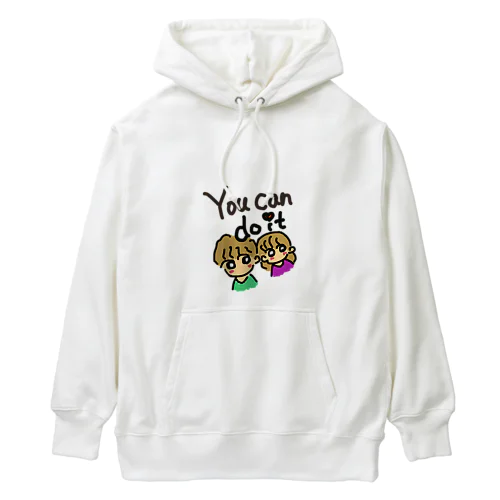 You can do it! Heavyweight Hoodie