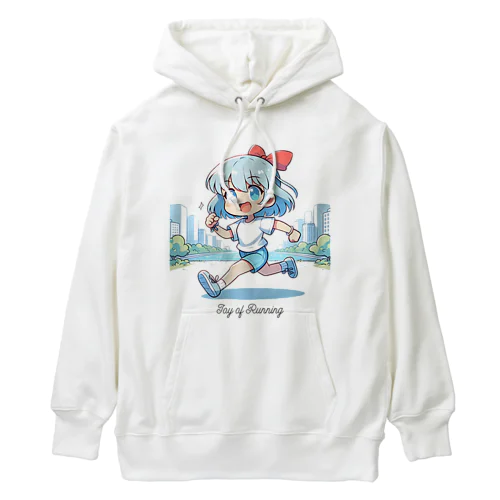 ゆるラン女子 02 Heavyweight Hoodie