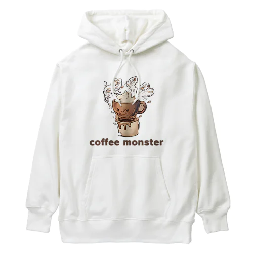 Coffee Monster Java ヘビーウェイトパーカー