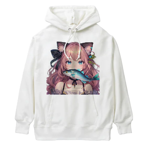 ねこニコばん Heavyweight Hoodie