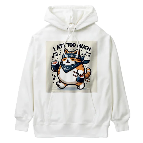 たべねこToo much Heavyweight Hoodie