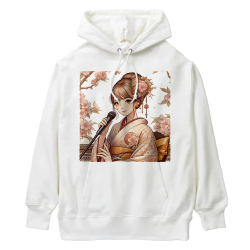 桜と新人歌手と　 Heavyweight Hoodie