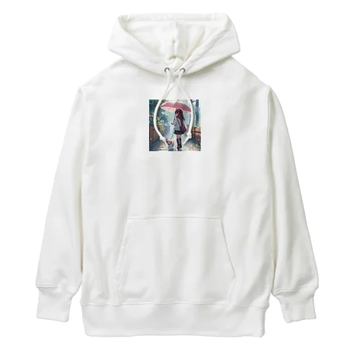 雨のお散歩 Heavyweight Hoodie
