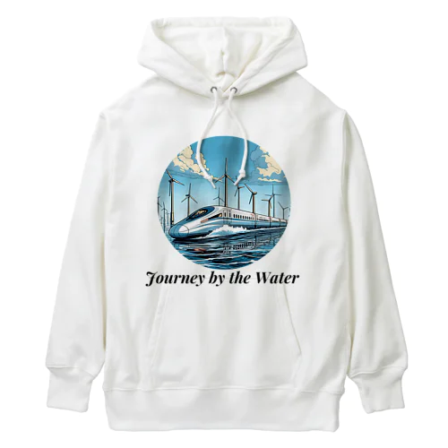 新幹線 水辺の旅 02 Heavyweight Hoodie