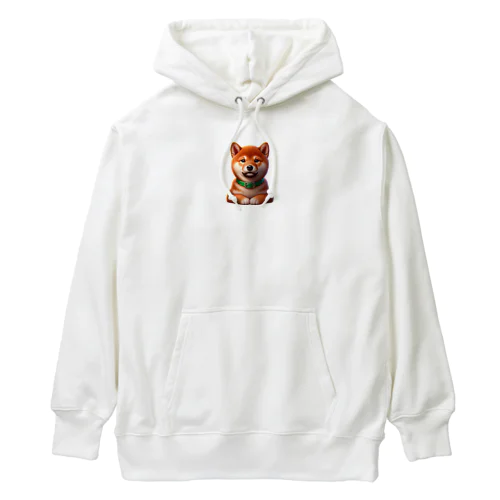 フレンドリーな柴犬 Heavyweight Hoodie