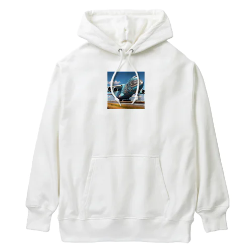 アート貨物機 Heavyweight Hoodie