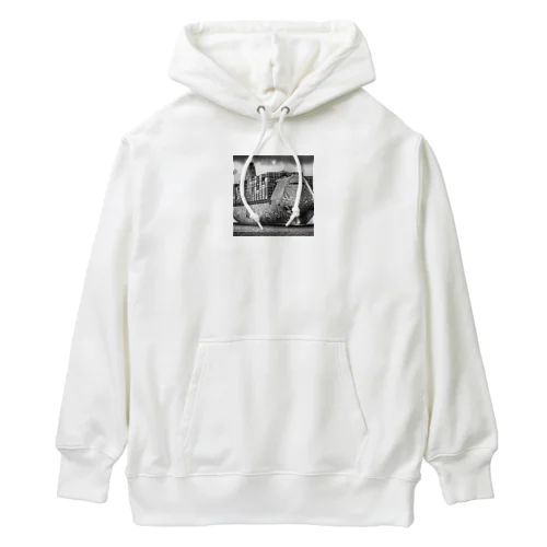 貨物機と貨物船融合 Heavyweight Hoodie