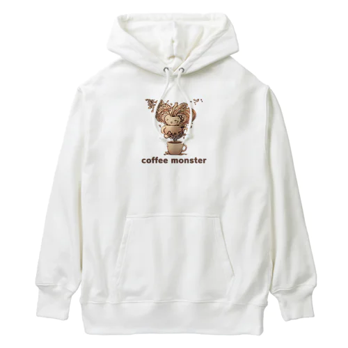 coffee monster Bourbon Heavyweight Hoodie