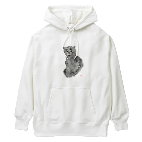 宇宙仔猫ちゃん Heavyweight Hoodie