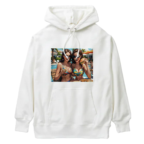 Hamburger Girls Heavyweight Hoodie