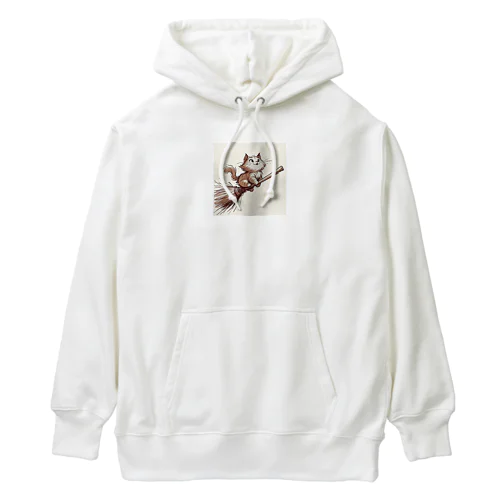 風切る冒険猫 Heavyweight Hoodie