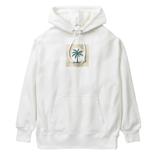 シンプル　ヤシ　ワンポイント　Tシャツ　シャツ　 Heavyweight Hoodie