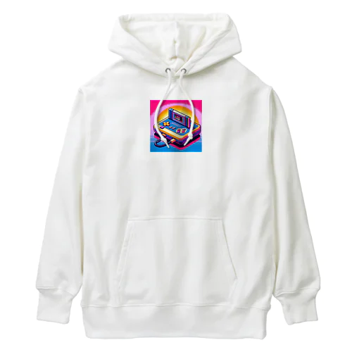 ピクセルアート　レトロゲーム Heavyweight Hoodie