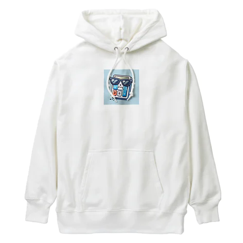 泣き顔の計算機サングラス！ Heavyweight Hoodie