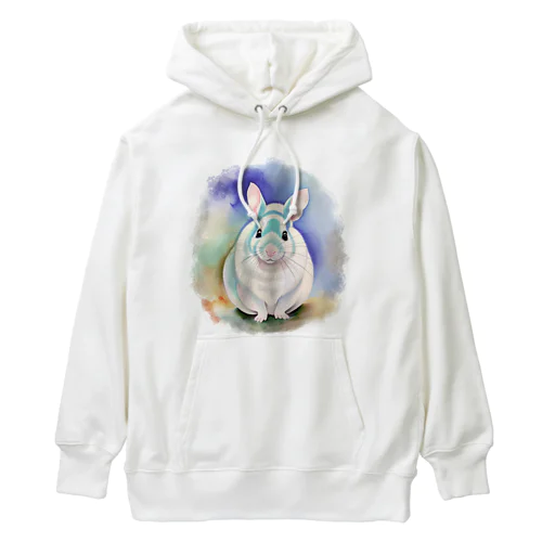 水彩チンチラくん Heavyweight Hoodie