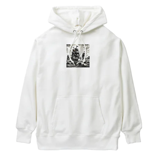 黒船 Heavyweight Hoodie