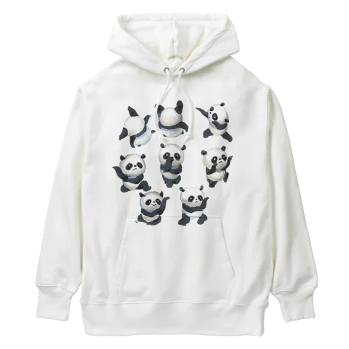 蛇拳のパンダちゃん Heavyweight Hoodie