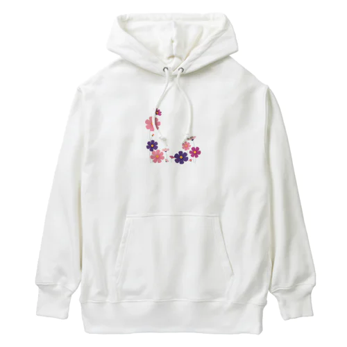 美しいコスモスの花❀ Heavyweight Hoodie