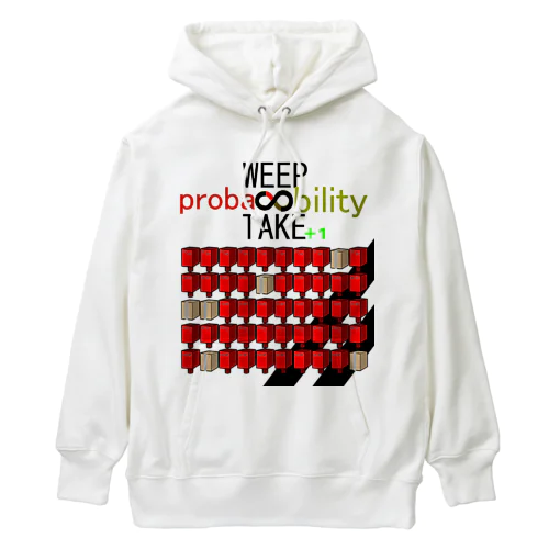 WEEP＆TAKE probability Heavyweight Hoodie