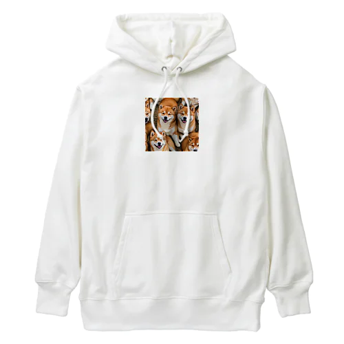 いつも一緒　柴犬 Heavyweight Hoodie