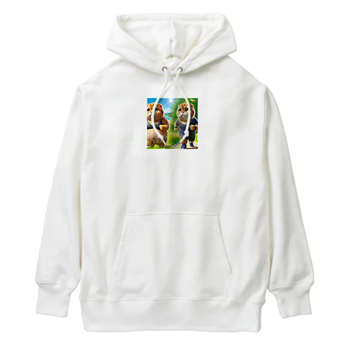 だいぶ効果が出てきた小太り猫 Heavyweight Hoodie