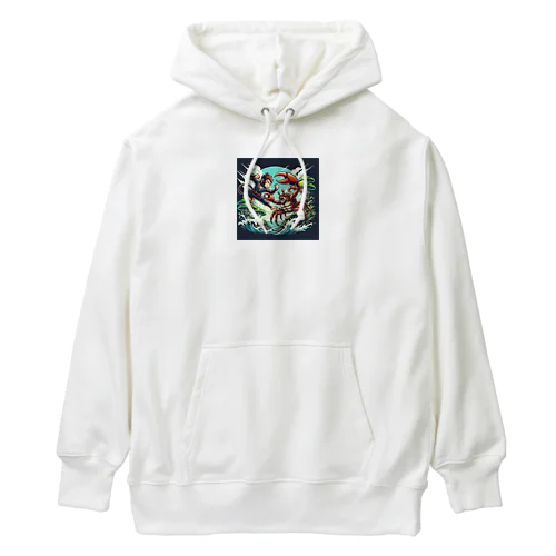 猿蟹合戦 Heavyweight Hoodie