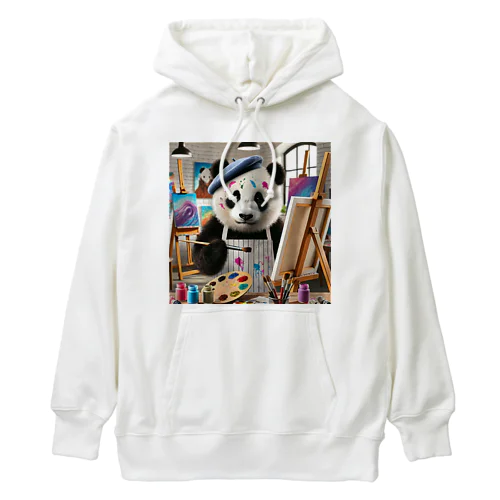 絵描きのパンダ君 Heavyweight Hoodie