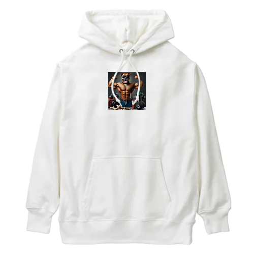 犬　筋肉マッチョ　 Heavyweight Hoodie