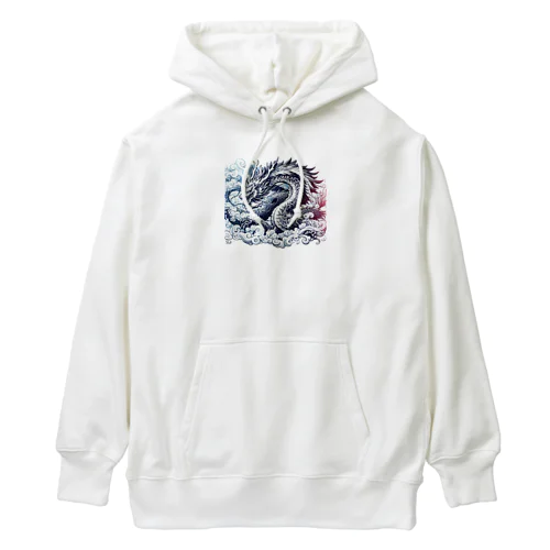 伝説の生物シリーズ龍1 Heavyweight Hoodie