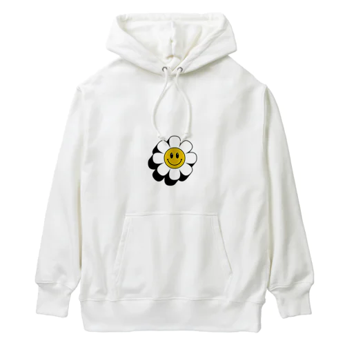 スマイルフラワー Heavyweight Hoodie