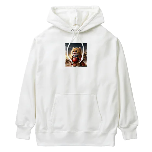 戦ねこ Heavyweight Hoodie