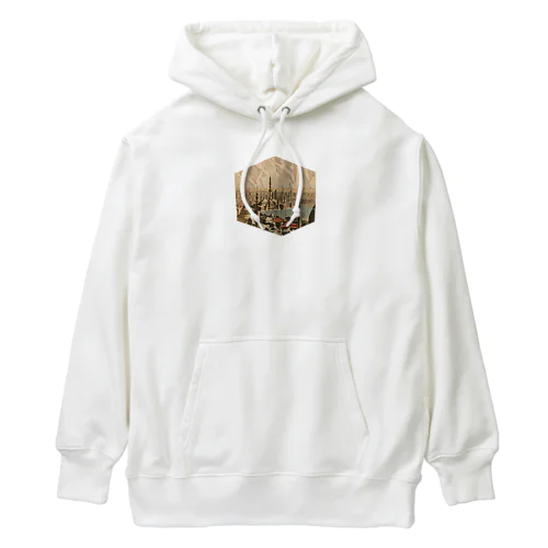 アジアのある都市 Heavyweight Hoodie