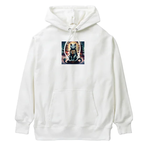 大仏風猫 Heavyweight Hoodie