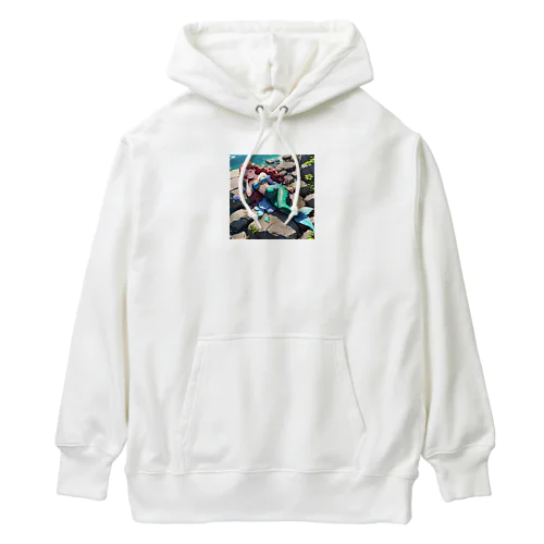 人魚姫のお昼寝 Heavyweight Hoodie