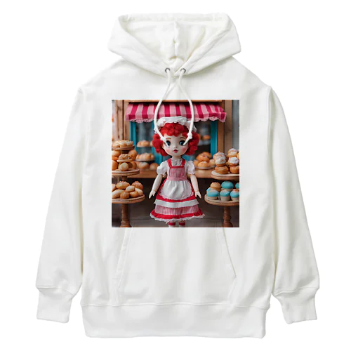 かわいい💕女の子のパン屋さん🥐🍞✨ Heavyweight Hoodie