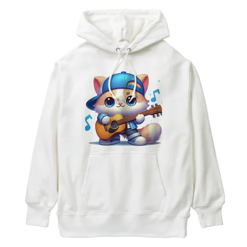 にゃんこ🐱のリズムにノッテ🎵 Heavyweight Hoodie