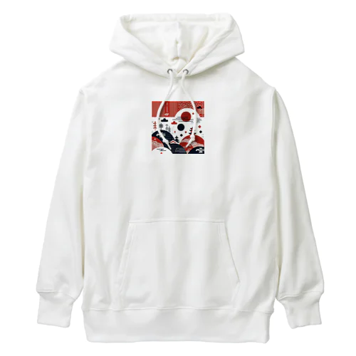 和柄スタイル Heavyweight Hoodie