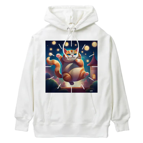 319デブ猫 Heavyweight Hoodie