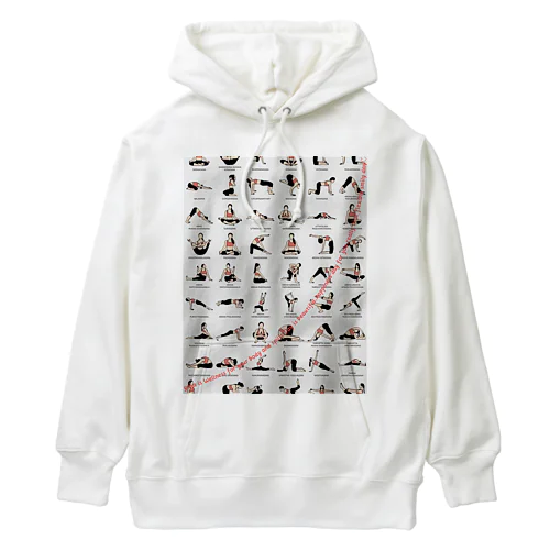 Yoga◉meditation△▲ Heavyweight Hoodie