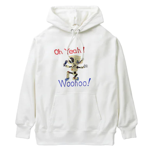 熱唱ロボ Heavyweight Hoodie