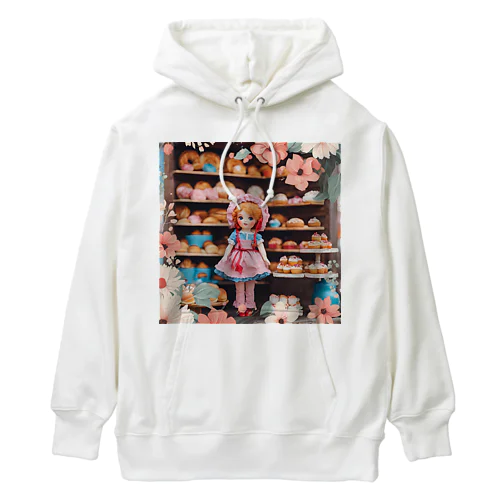 かわいい💕女の子のパン屋さん🥐🍞✨ Heavyweight Hoodie