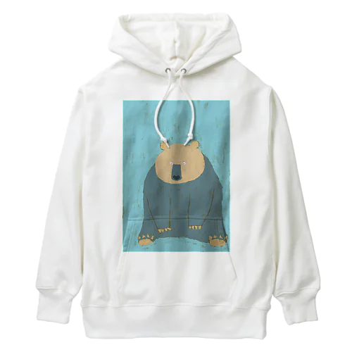 なにもしたくないクマ Heavyweight Hoodie