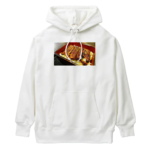 元気がでるのは、やっぱりうなぎ丼！ Heavyweight Hoodie