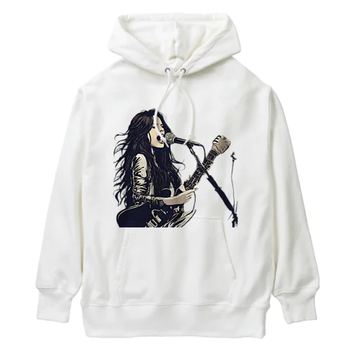 ロックな女 Heavyweight Hoodie